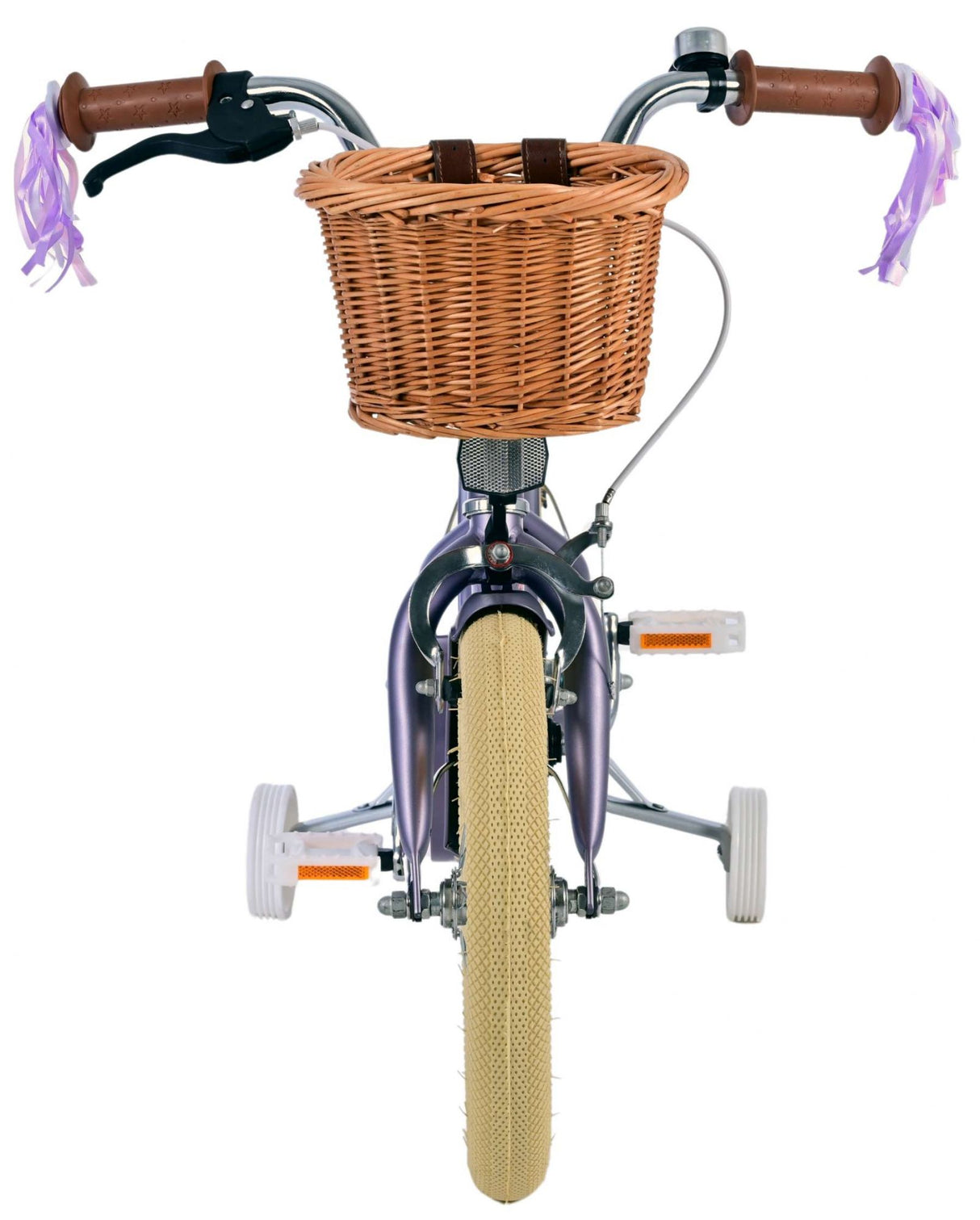 Volare Blossom Kinderfahrrad - Mädchen - 14 Zoll - Lila