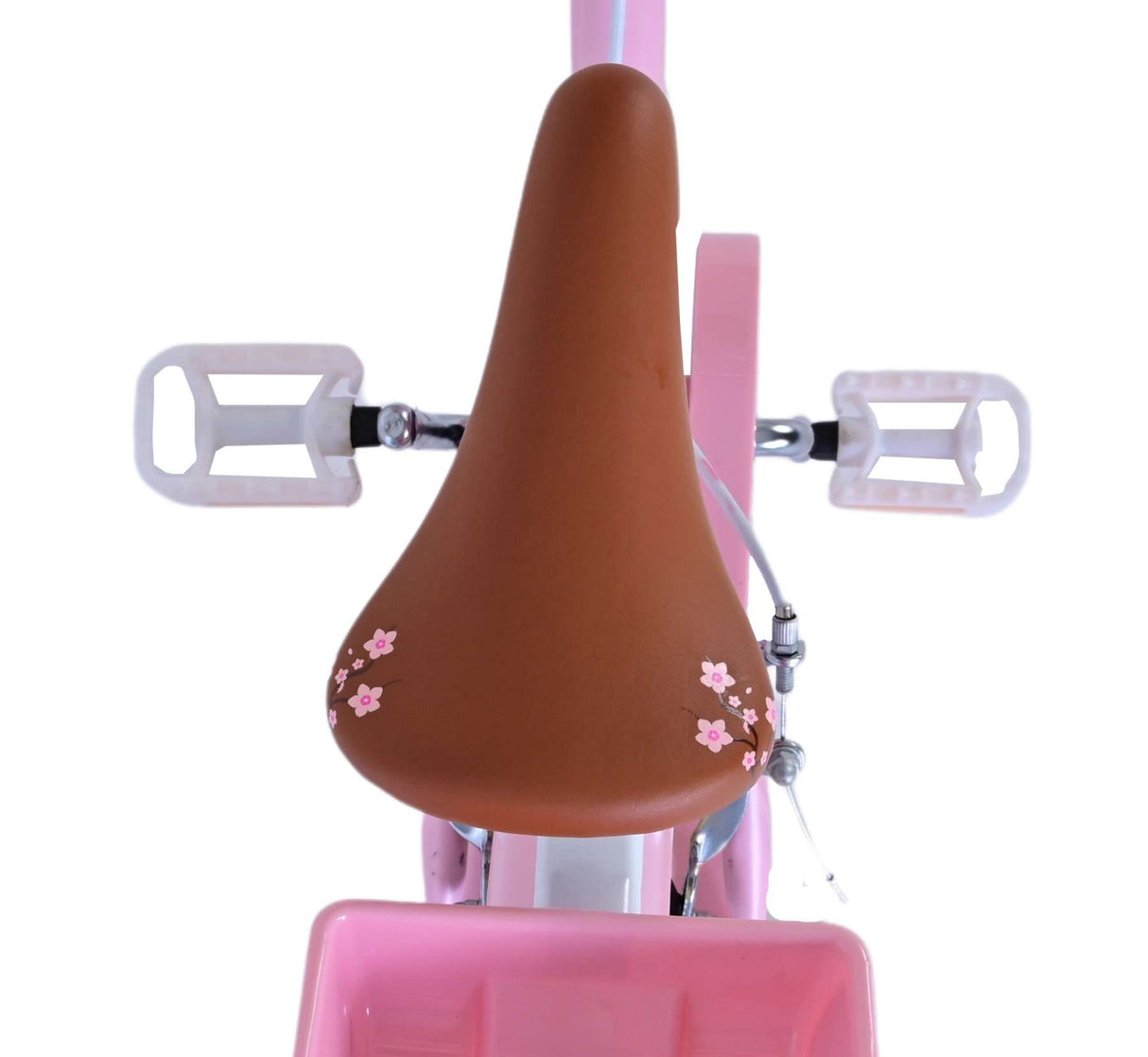 Volare Blossom Kinderfahrrad - Mädchen - 16 Zoll - Rosa - Zweihandbremsen
