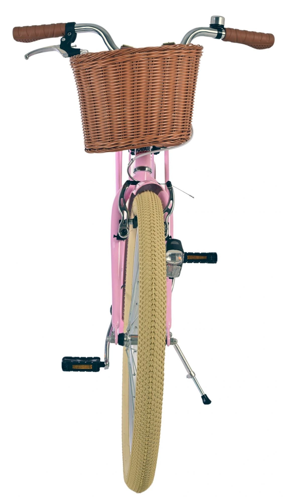 Volare Blossom Kinderfahrrad für Mädchen - 24 Zoll in Rosa mit Sicherheitsmerkmalen