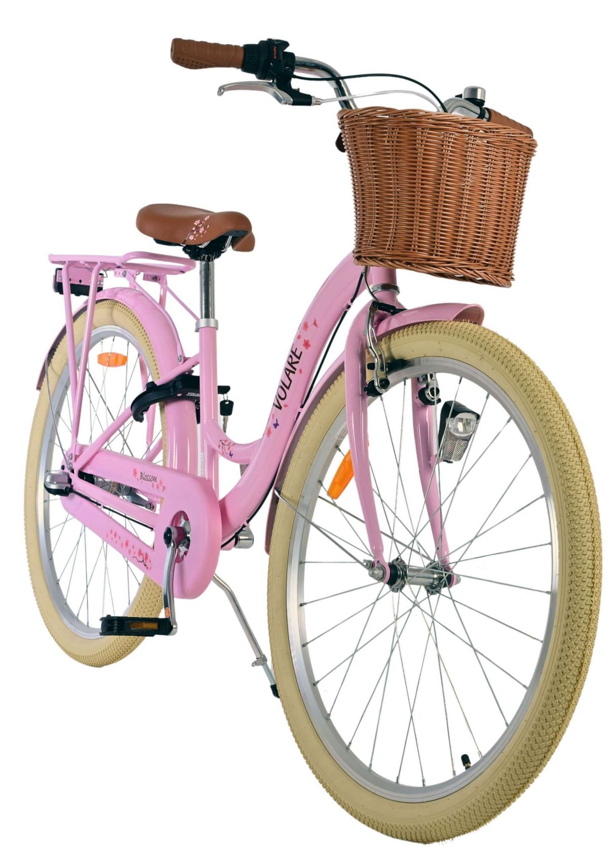 Volare Blossom Kinderfahrrad für Mädchen - 26 Zoll in Pink mit Nexus 3 Gängen
