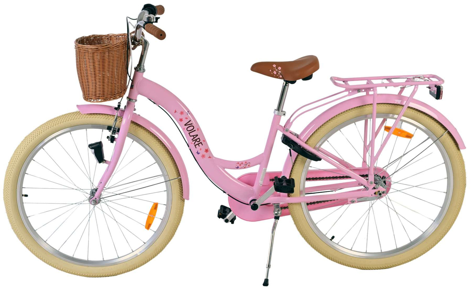 Volare Blossom Kinderfahrrad für Mädchen - 26 Zoll in Pink mit Nexus 3 Gängen