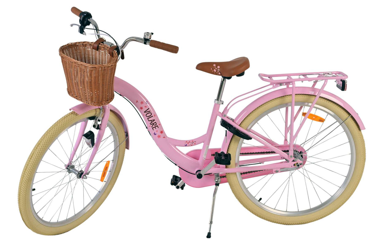 Volare Blossom Kinderfahrrad für Mädchen - 26 Zoll in Pink mit Nexus 3 Gängen