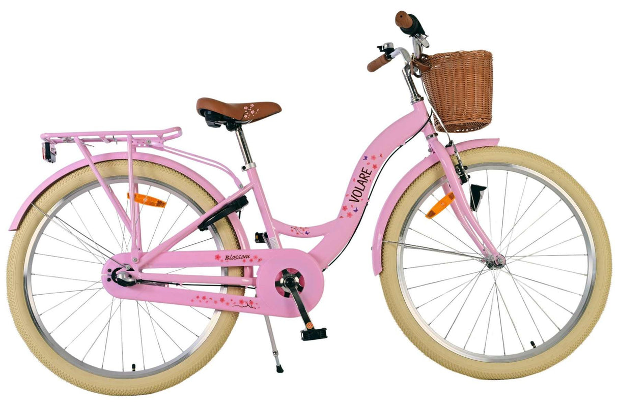 Volare Blossom Kinderfahrrad für Mädchen - 26 Zoll in Pink mit Nexus 3 Gängen