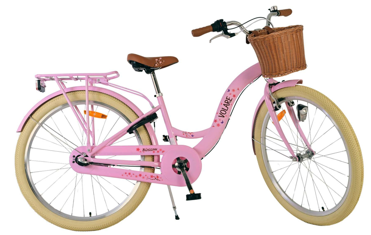 Volare Blossom Kinderfahrrad für Mädchen - 26 Zoll in Pink mit Nexus 3 Gängen