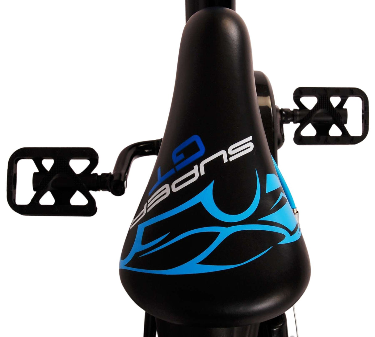 Volare Super GT Kinderfahrrad - Jungen - 12 Zoll - Blau - Zwei Handbremsen