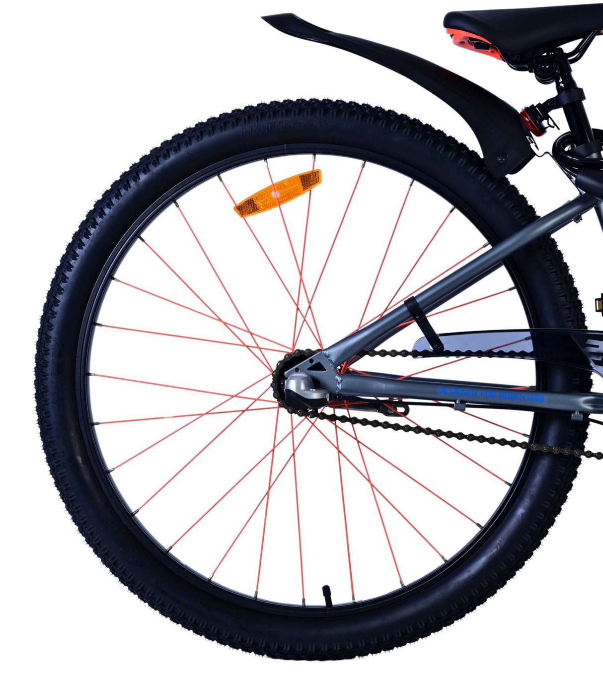 Volare Rocky Kinderfahrrad - 26 Zoll - Blau - Shimano Nexus 3 Gänge