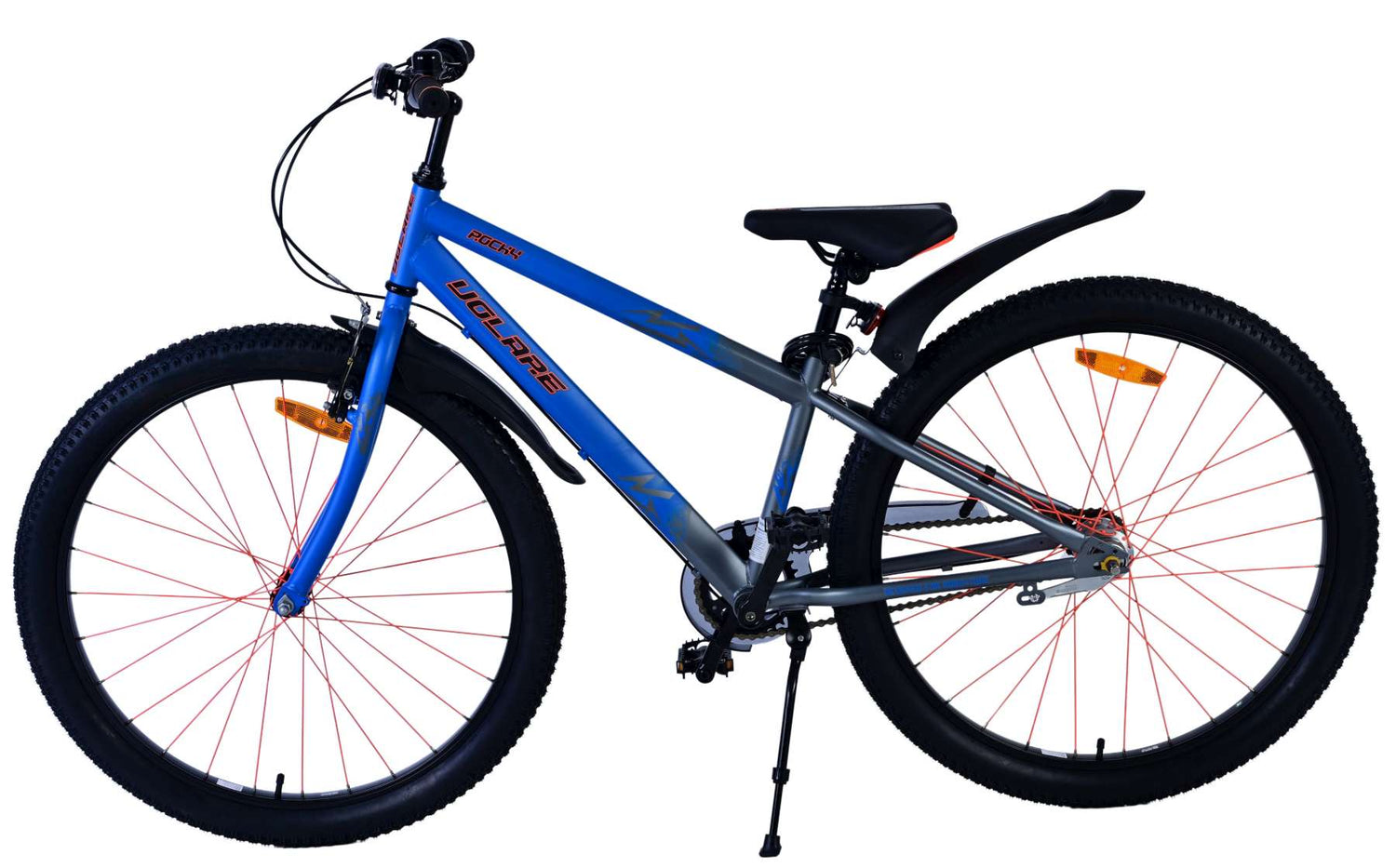 Volare Rocky Kinderfahrrad - 26 Zoll - Blau - Shimano Nexus 3 Gänge