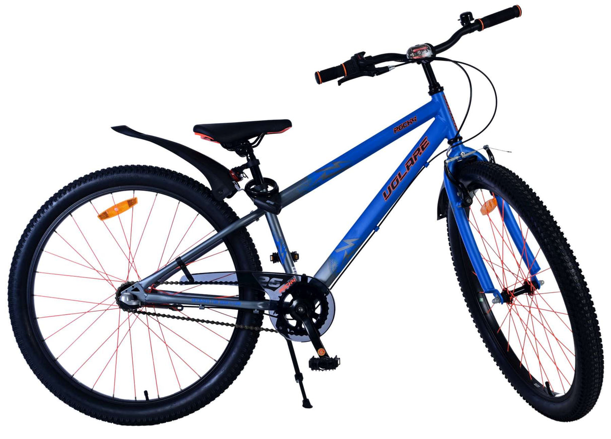 Volare Rocky Kinderfahrrad - 26 Zoll - Blau - Shimano Nexus 3 Gänge
