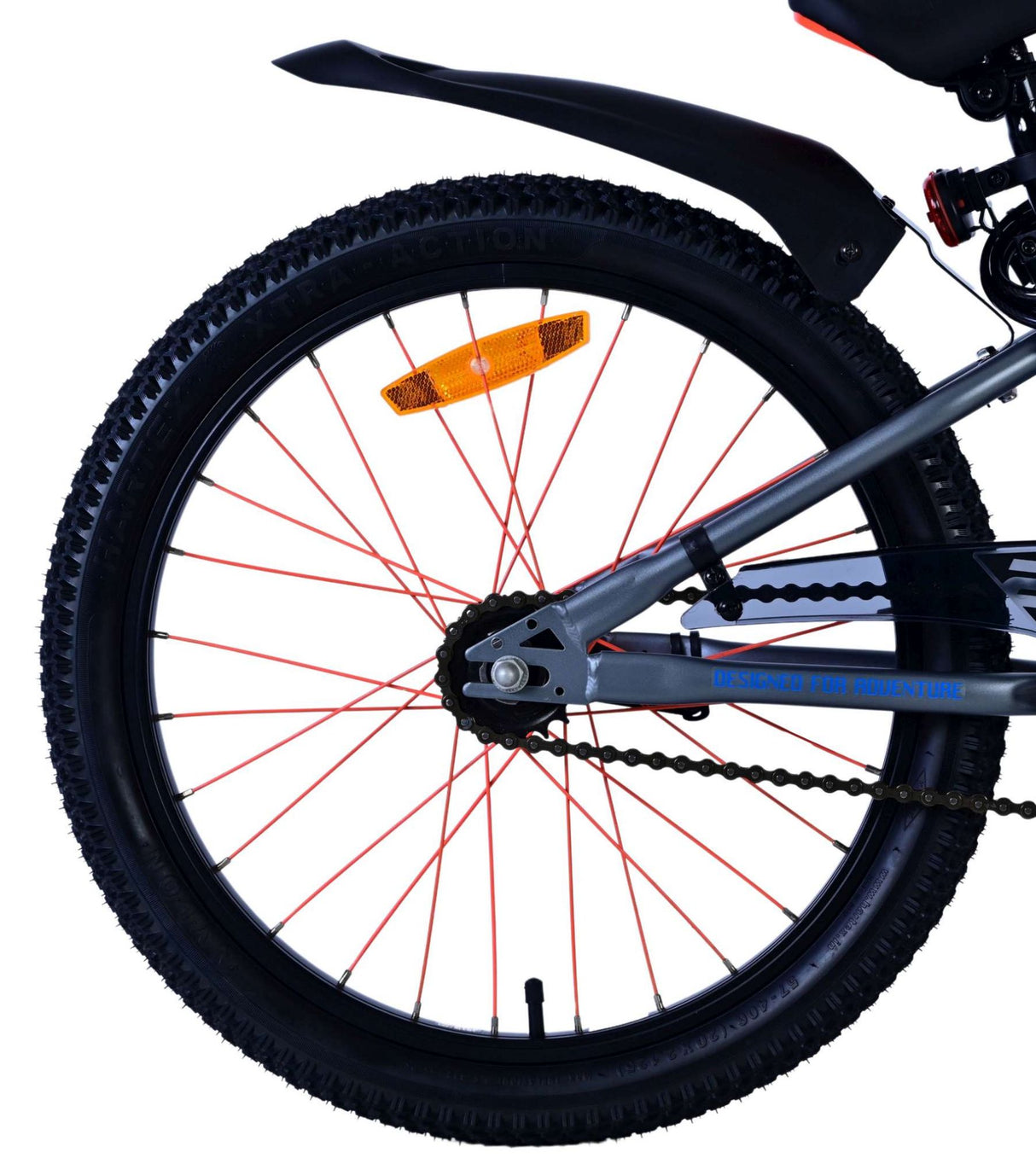 Volare Rocky Kinderfahrrad für Jungen - 20 Zoll in Blau für Kinder von 6 bis 8 Jahren