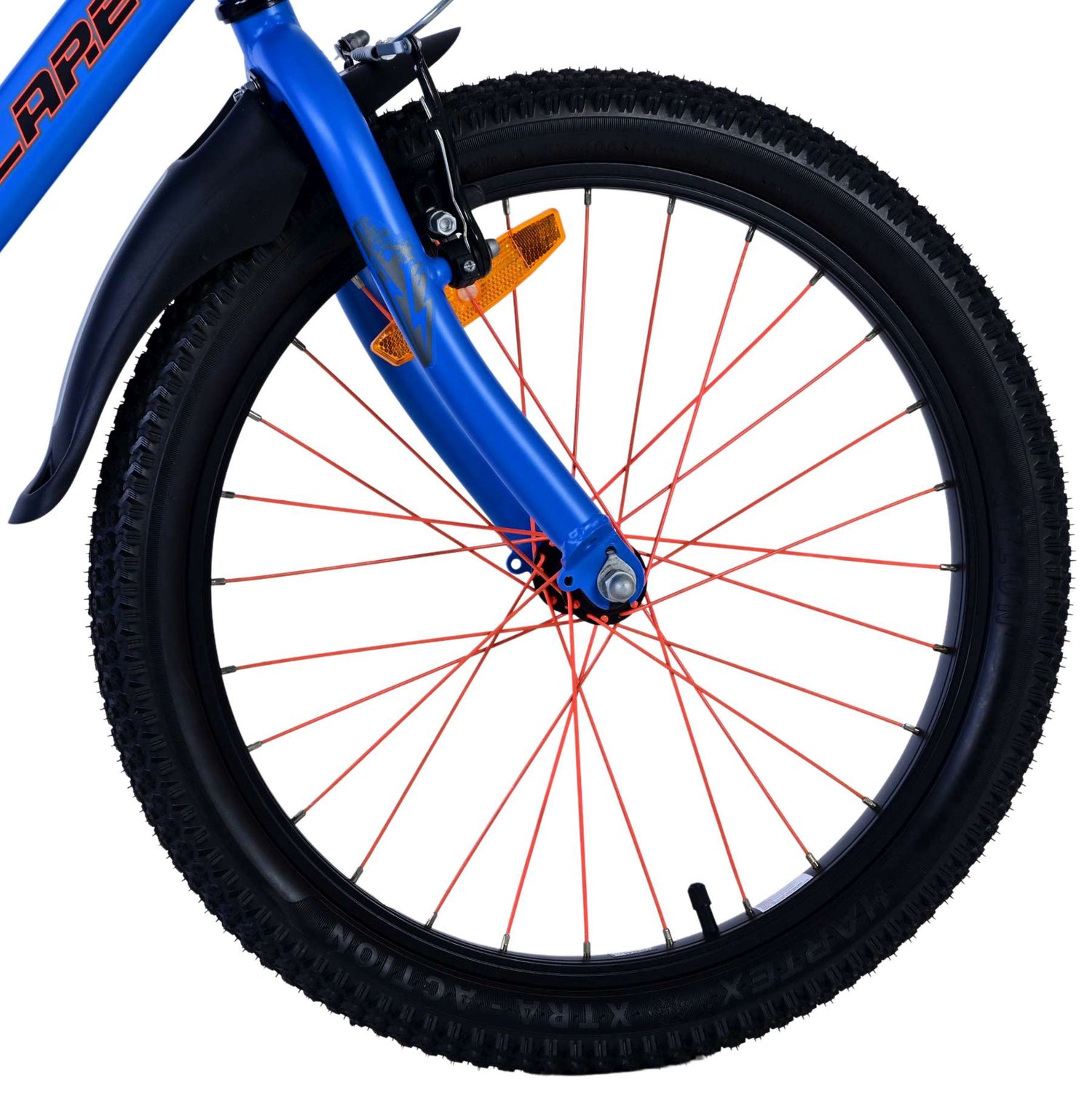 Volare Rocky Kinderfahrrad für Jungen - 20 Zoll in Blau für Kinder von 6 bis 8 Jahren