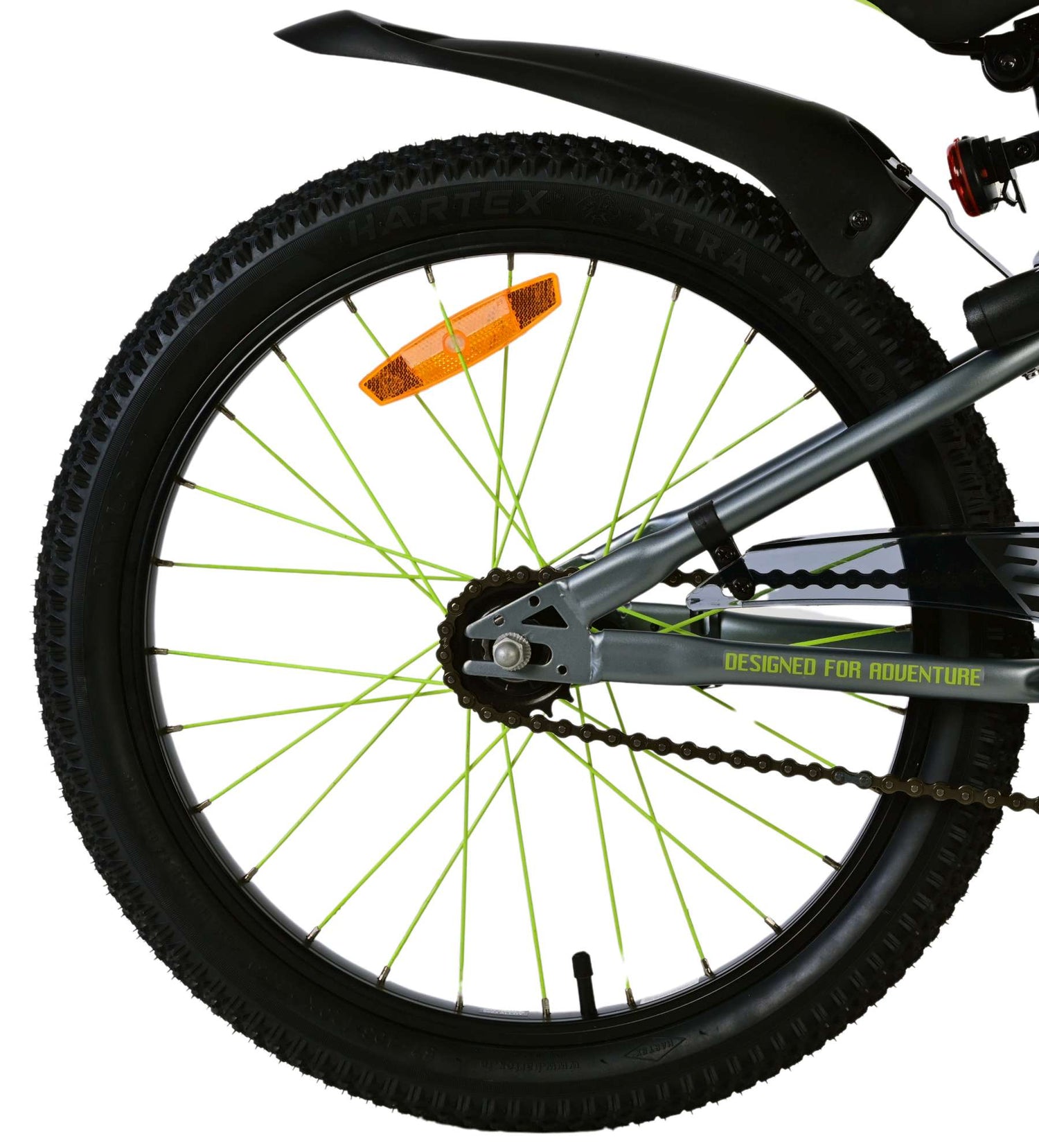 Volare Rocky Kinderfahrrad für Jungen - 20 Zoll in Grün für Kinder von 6 bis 8 Jahren