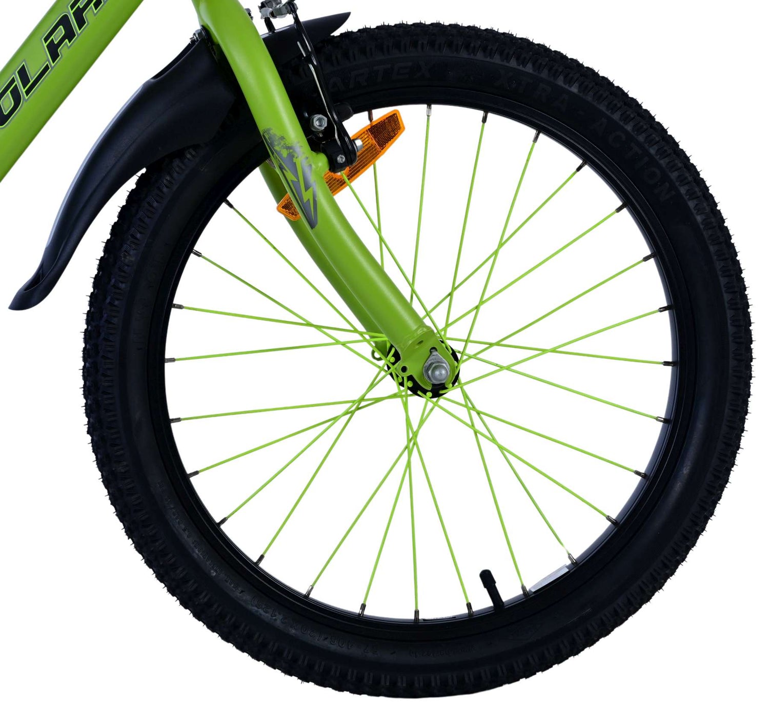 Volare Rocky Kinderfahrrad für Jungen - 20 Zoll in Grün für Kinder von 6 bis 8 Jahren