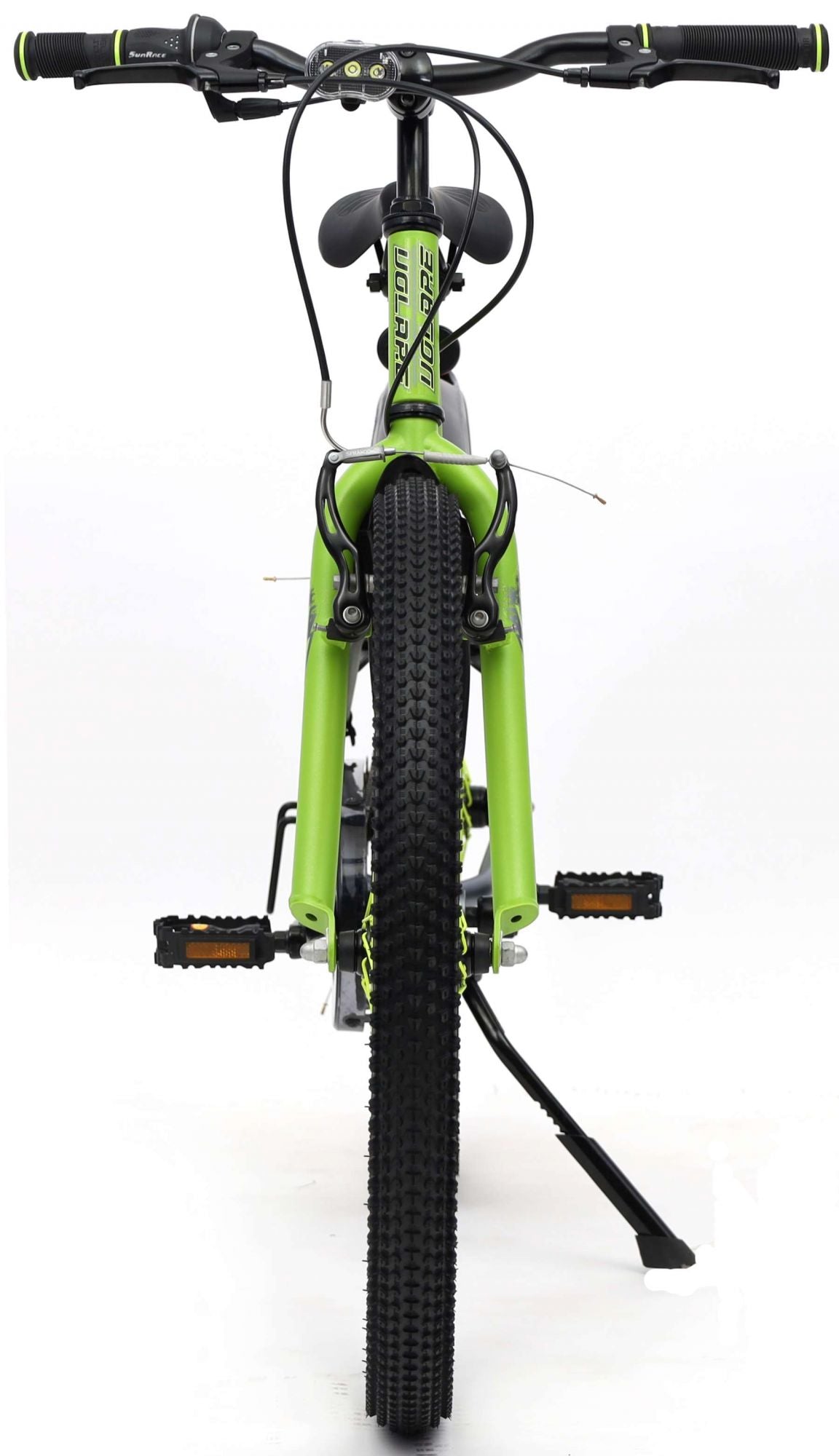 Volare Rocky Kinderfahrrad - 24 Zoll - Grün - 7-Gang für Jungen