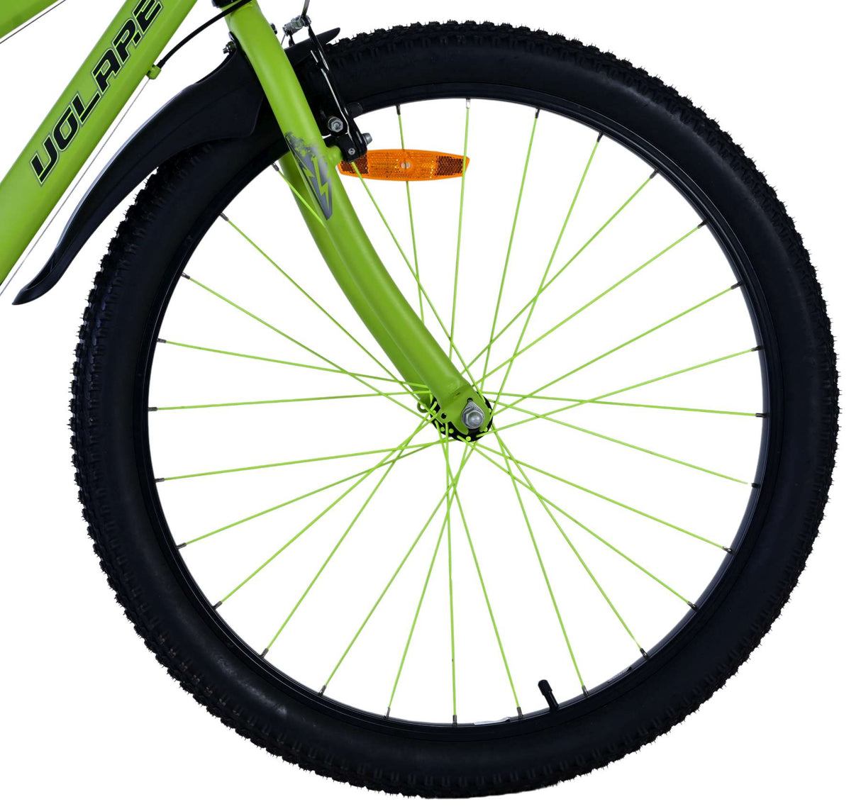 Volare Rocky Kinderfahrrad - 26 Zoll - Grün - 7-Gang - Zweihandbremsen für Kinder von 9 bis 12 Jahren