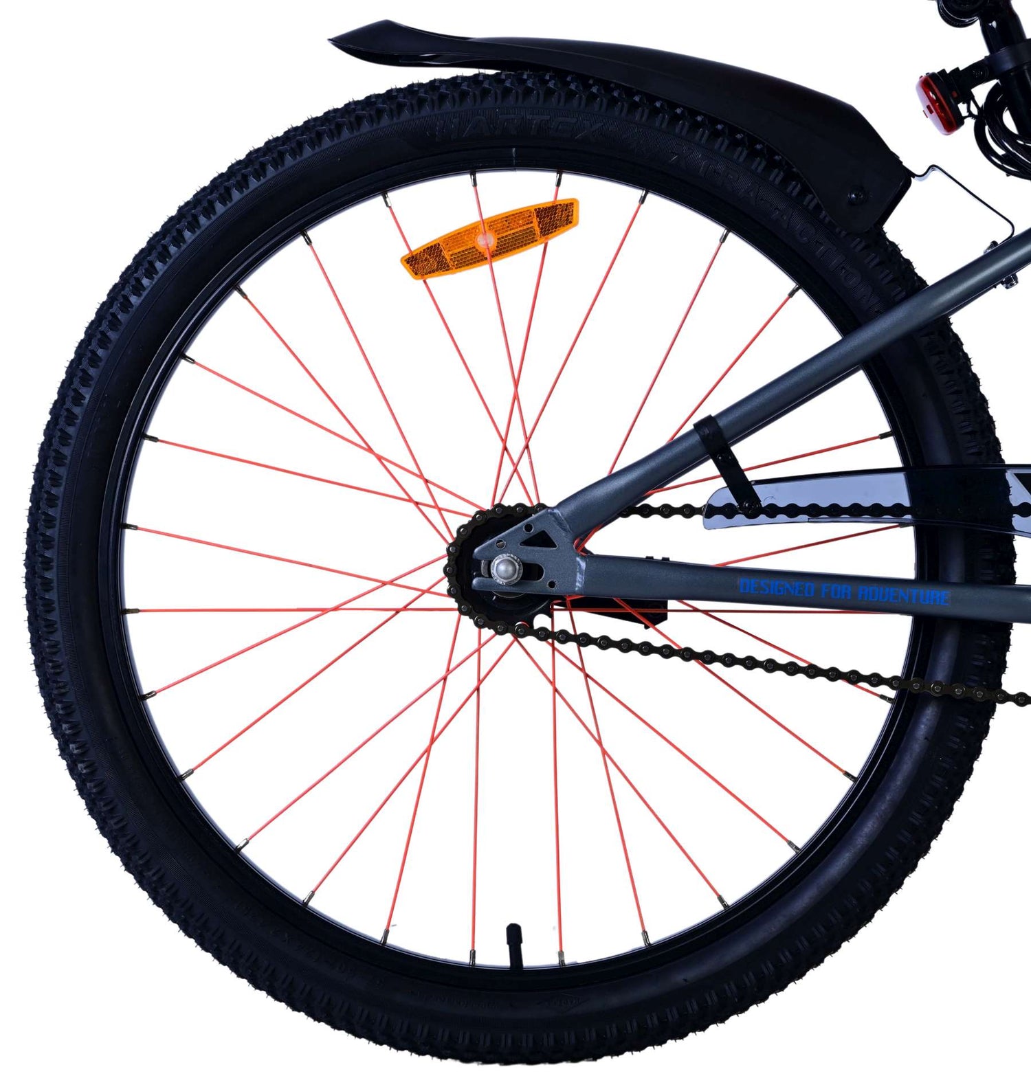 Volare Rocky Kinderfahrrad für Jungen - 24 Zoll in Blau für Abenteuerlustige