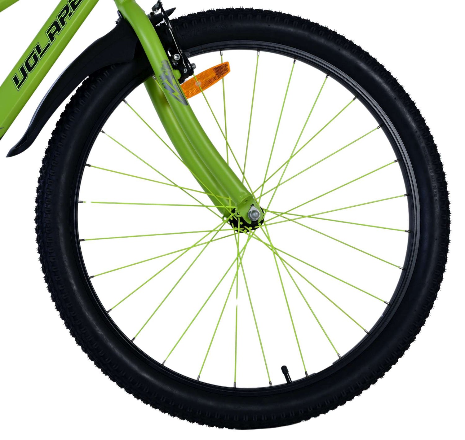 Volare Rocky Kinderfahrrad für Jungen - 26 Zoll in Grün für sicheres Fahren