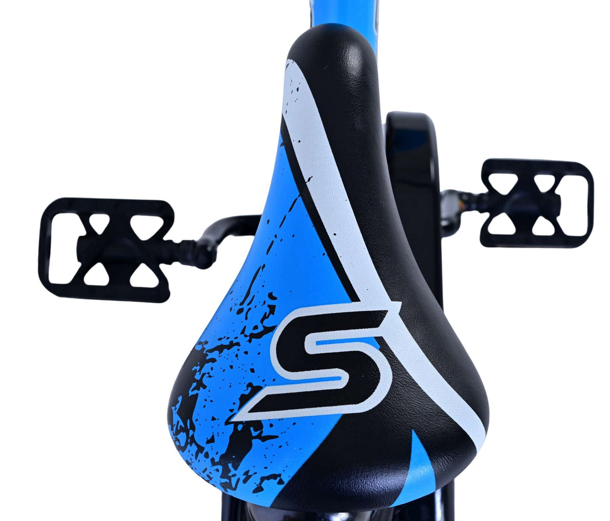 Volare Sportivo Kinderfahrrad - Jungen - 14 Zoll - Blau Schwarz