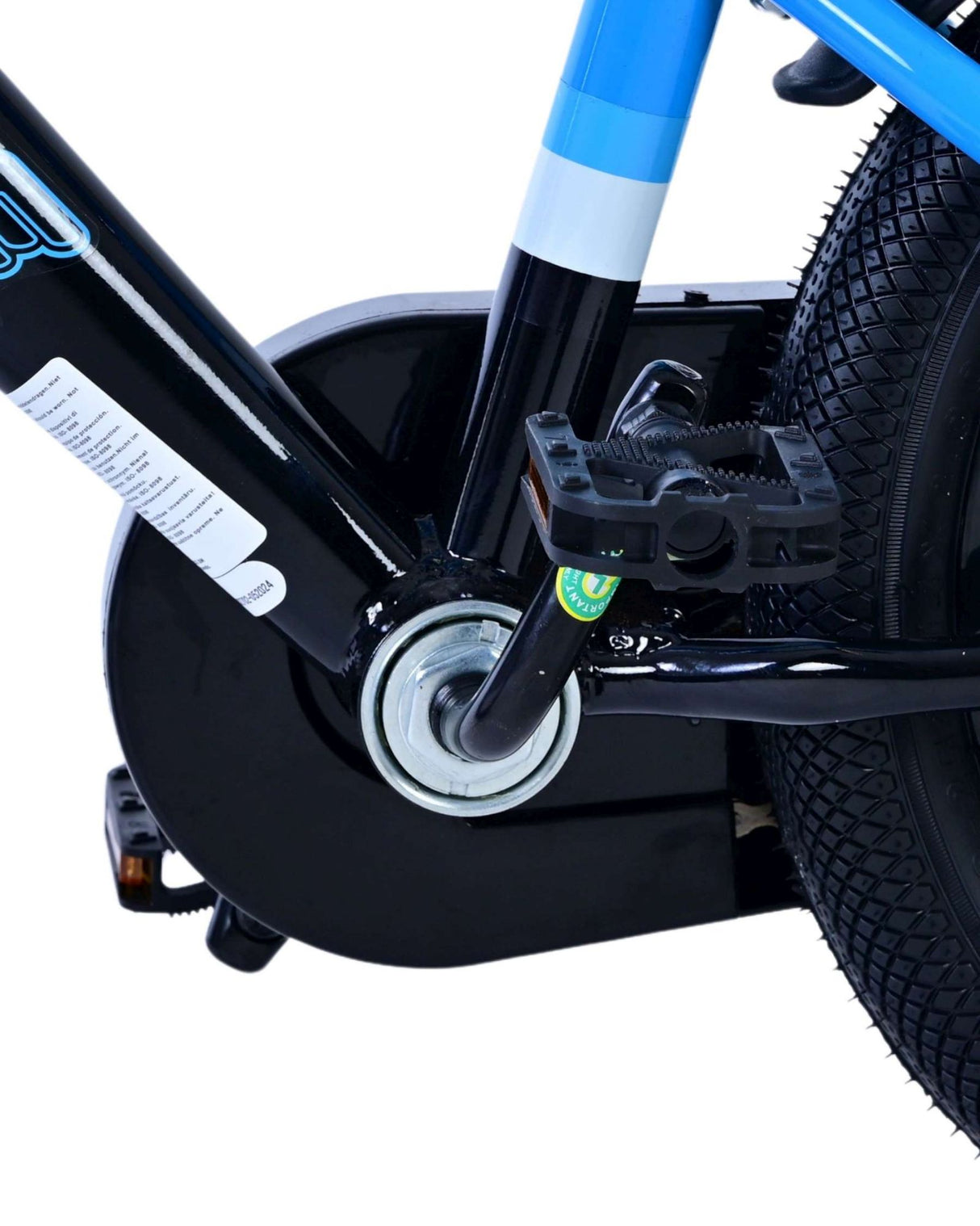 Volare Sportivo Kinderfahrrad - Jungen - 14 Zoll - Blau Schwarz