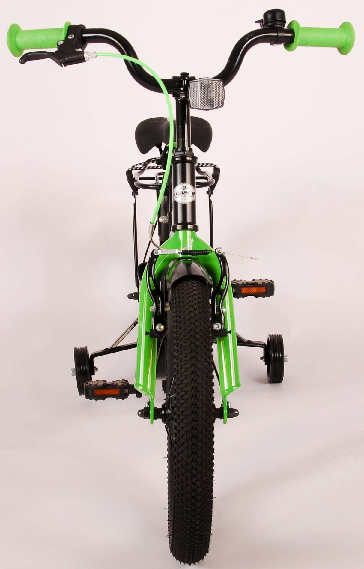 Volare Thombike Kinderfahrrad - Jungen - 16 Zoll - Schwarz Grün