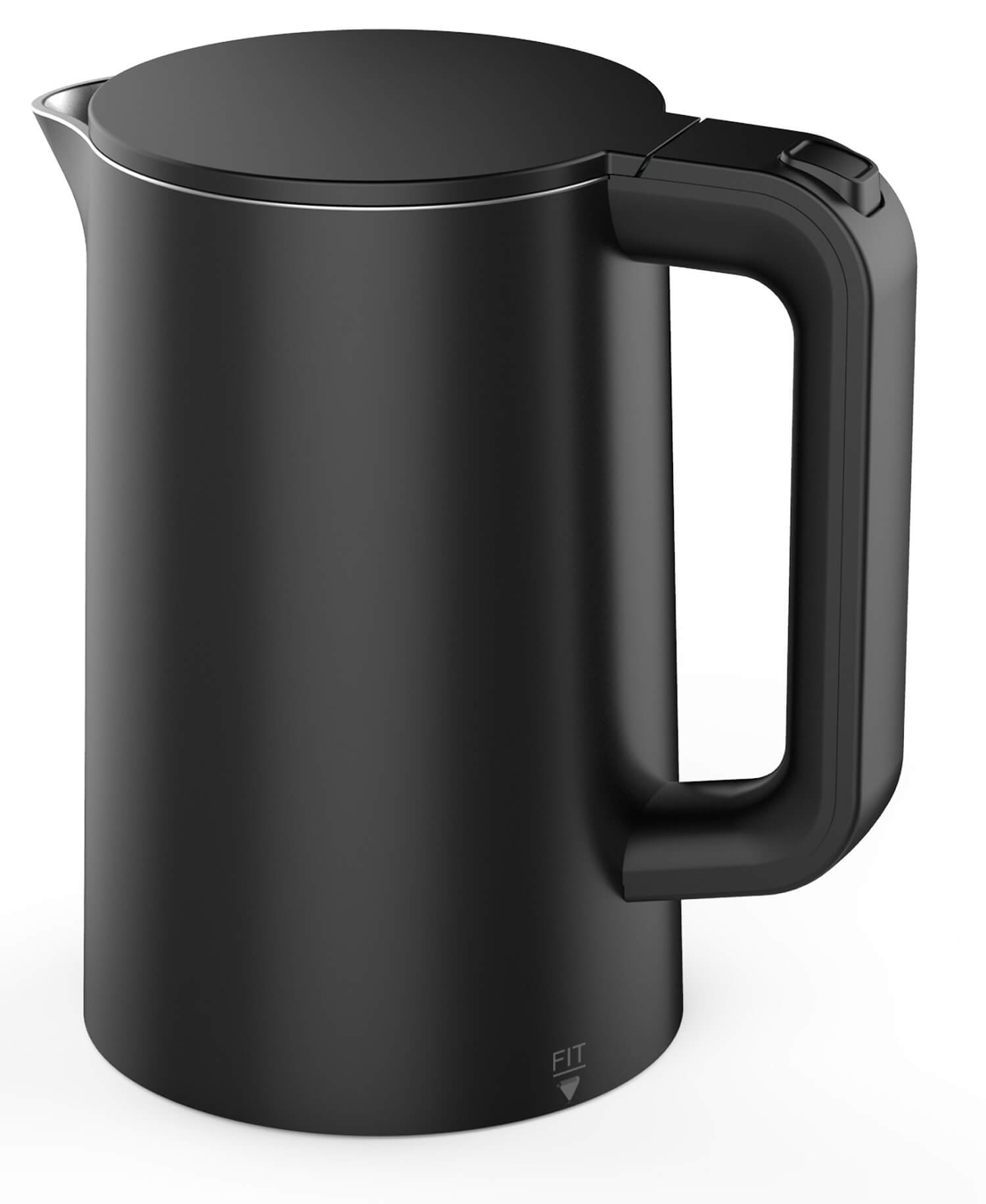 WKM KWK-1600 Kombinierte Kaffeemaschine + Wasserkocher, 1600W, LED-Display, Touch-Tasten, Warmhaltefunktion