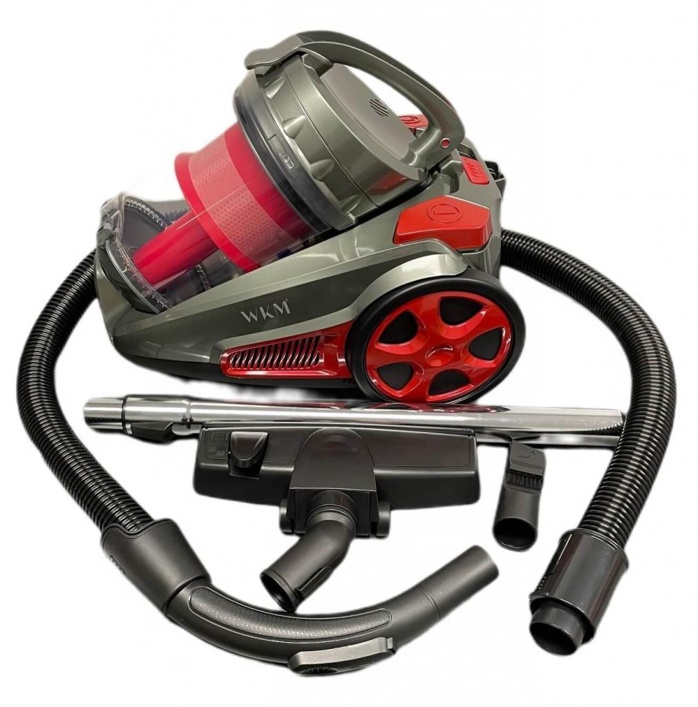 WKM PSC-2300W.17 Zyklon Boden Staubsauger rot 850W beutellos