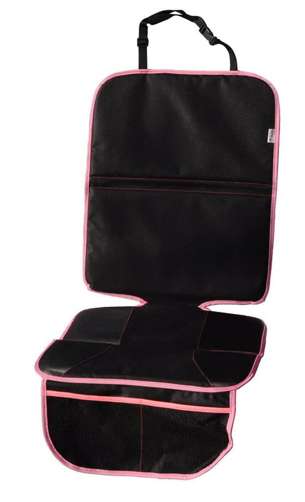 Wumbi Sitzschutz Pink Sitzbezug Kindersitzunterlage Wasserabweisend Sitzschoner Isofix Rutschfest
