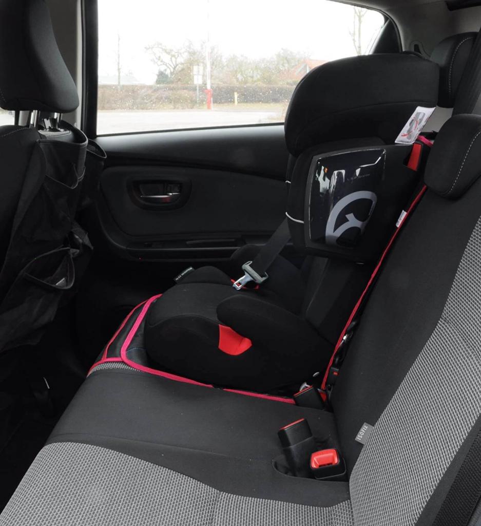 Wumbi Sitzschutz Pink Sitzbezug Kindersitzunterlage Wasserabweisend Sitzschoner Isofix Rutschfest