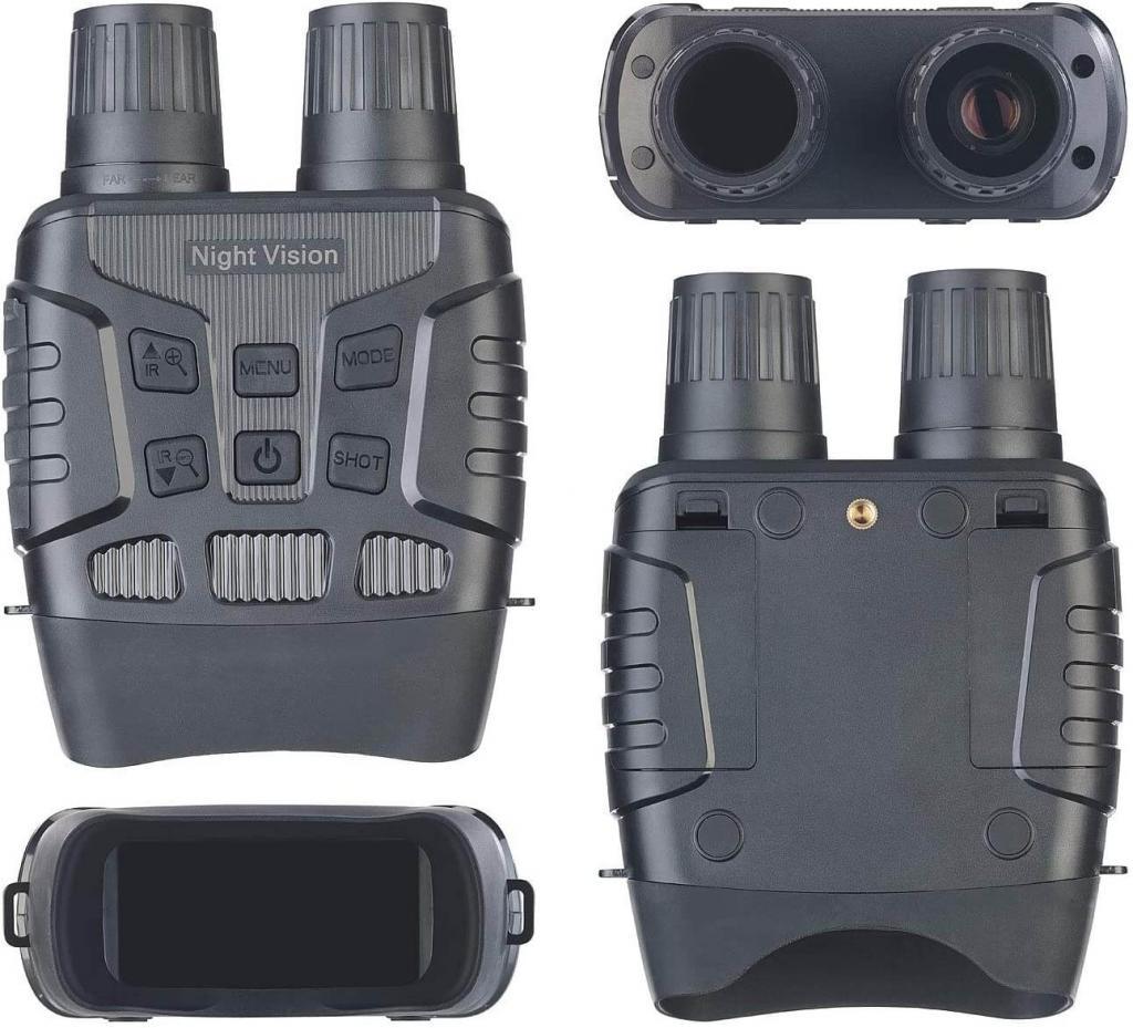 Zavarius DN-800 V2 Nachtsicht Fernglas Nachtsichtgerät binokular HD-Videokamera 700 m IR-Sichtweite