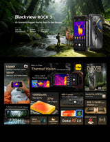 Wichtigste USPs des Blackview Rock 3 Rugged Smartphone