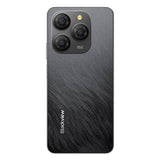 Blackview Shark 9 Smartphone in schwarz - Vorderseite mit 8MP Kamera und eingeschaltetem 6,67 Zoll Display