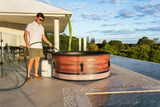 Füllvorgang des Purehaven MSPA aufblasbaren DUET ECO Whirlpool