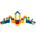Bunte Schaumstoffbausteine zum Spielen und Klettern für Kinder