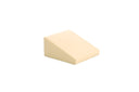 Schräges Kissen in Beige für ergonomische Unterstützung und Komfort