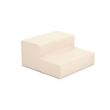 Beige Treppe aus Schaumstoff mit zwei Stufen für Haustiere