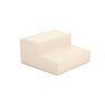 Beige Treppe aus Schaumstoff mit zwei Stufen für Haustiere