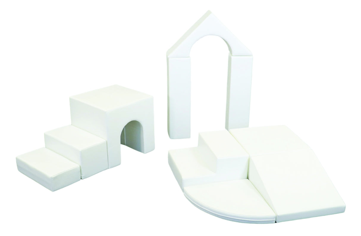 IGLU SET 21 Creativity - verschiedene Farben- Schaumstoff-Bausteine / Spielbausteine für Kinder zw. 1-5 Jahre