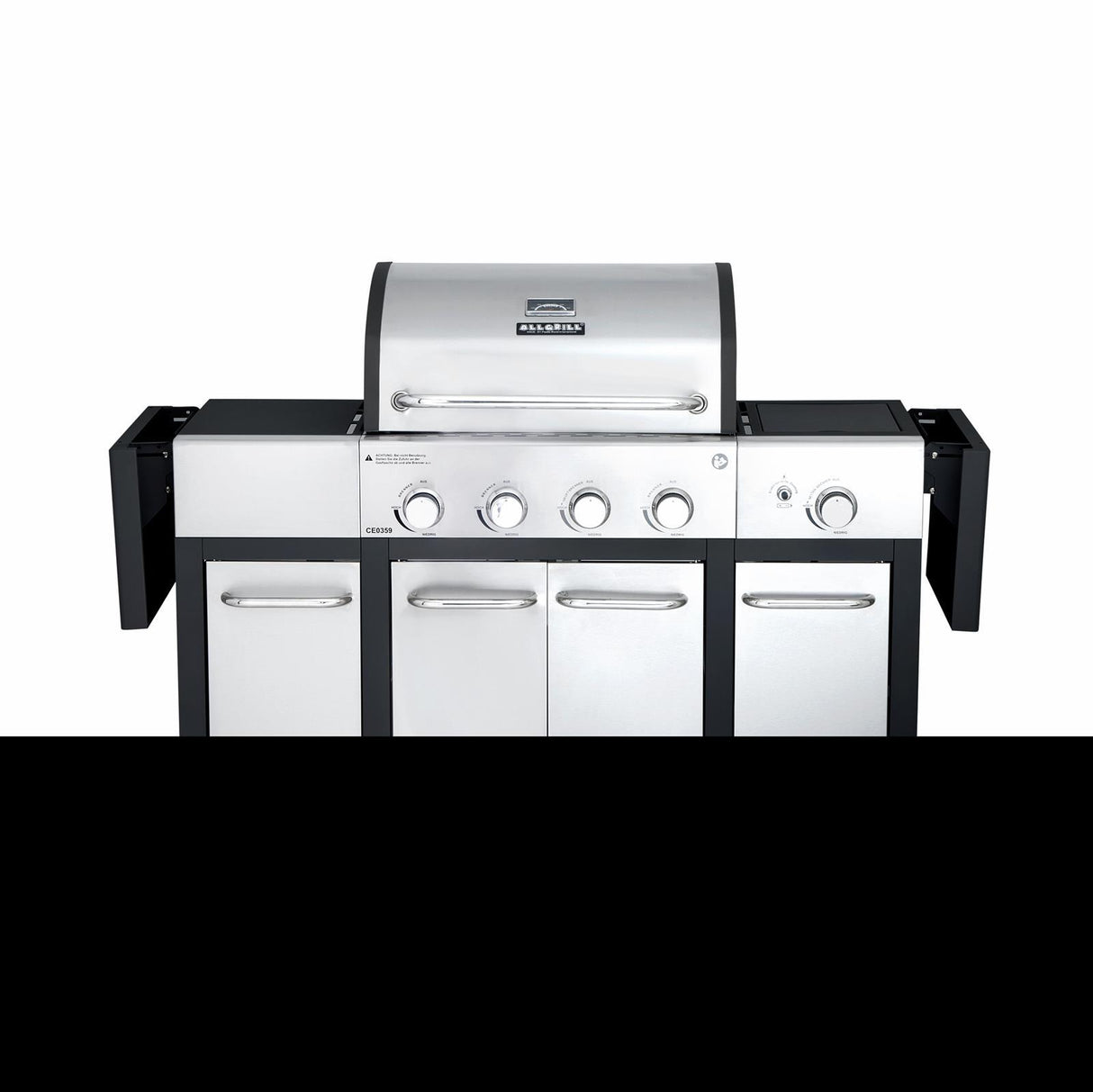 ALLGRILL MAJOR inkl. Seitentischen u. Dropshipping