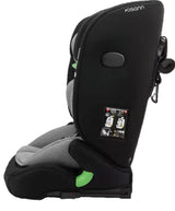 Osann Flux Isofix i-Size Kindersitz 76–150 cm – höhenverstellbar, mit Isofix & Top-Tether, Seitenaufprallschutz, Komforteinlage, R129 – Grey Melange