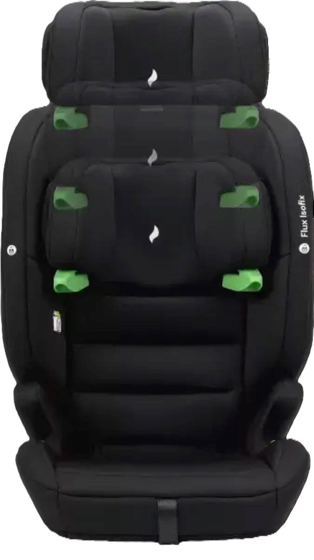 Osann Flux Isofix i-Size Kindersitz 76–150 cm – höhenverstellbar, mit Isofix & Top-Tether, Seitenaufprallschutz, Komforteinlage, R129 – Grey Melange