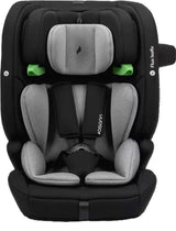 Osann Flux Isofix i-Size Kindersitz 76–150 cm – höhenverstellbar, mit Isofix & Top-Tether, Seitenaufprallschutz, Komforteinlage, R129 – Grey Melange