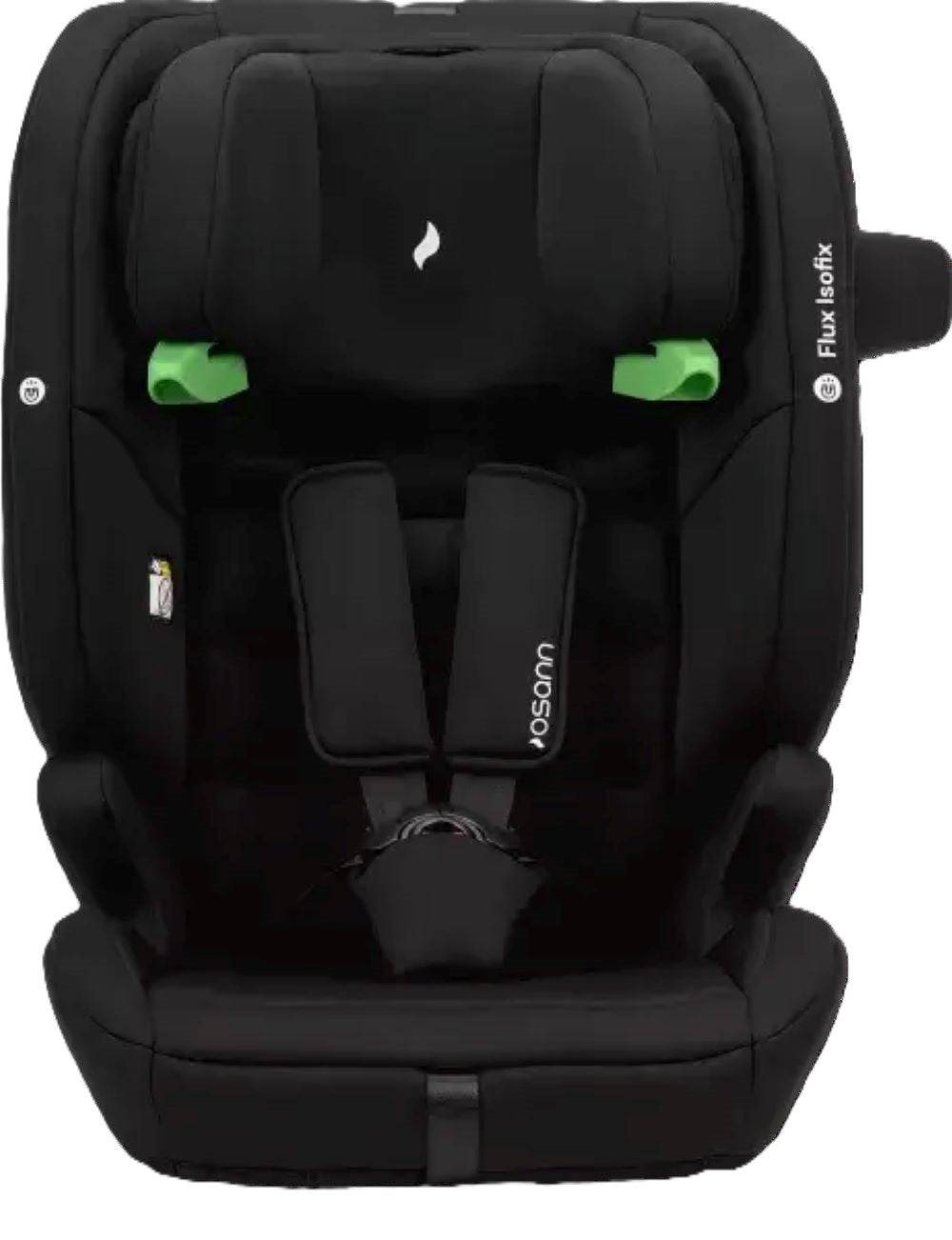 Osann Flux Isofix i-Size Kindersitz 76–150 cm – höhenverstellbar, mit Isofix & Top-Tether, Seitenaufprallschutz, Komforteinlage, R129 – Grey Melange