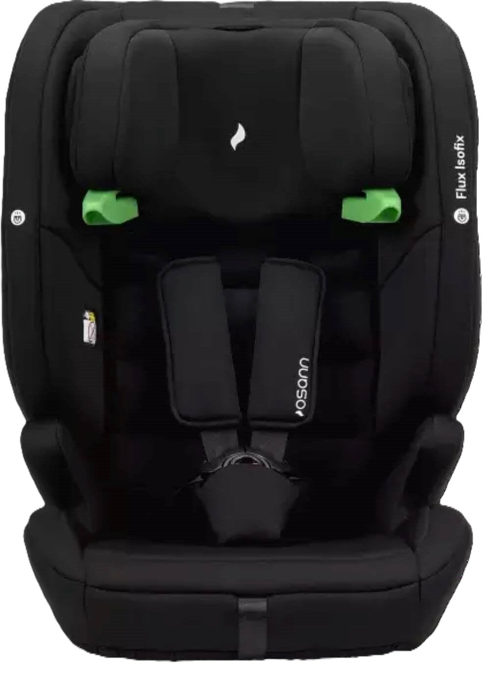Osann Flux Isofix i-Size Kindersitz 76–150 cm – höhenverstellbar, mit Isofix & Top-Tether, Seitenaufprallschutz, Komforteinlage, R129 – Grey Melange