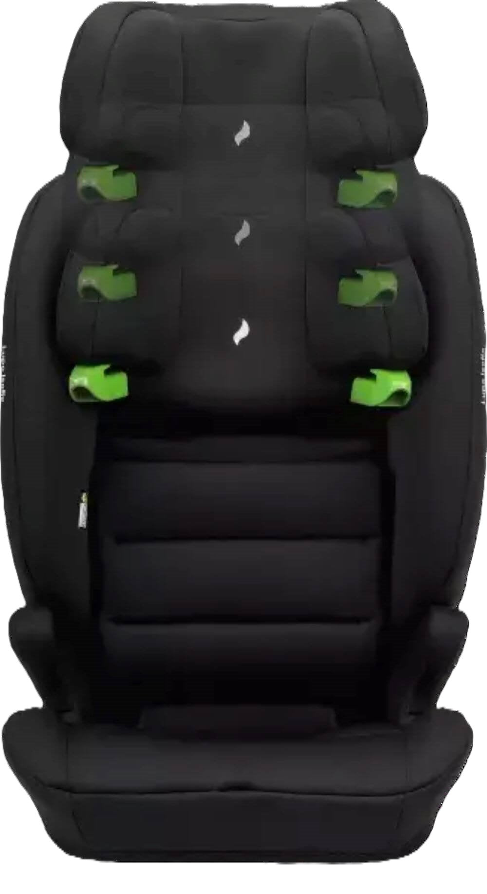 Osann Lupo Isofix i-Size Kindersitz 76–150 cm – höhenverstellbar, mit Isofix & Top-Tether, Seitenaufprallschutz, SIPS PROTECT, R129 – Black