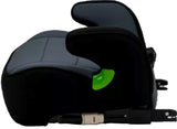 Osann Junior Isofix Gurtfix i-Size Kindersitzerhöhung 126–150 cm – ergonomisch, mit/ohne Isofix nutzbar, Gurtfix-System, R129 – Nero