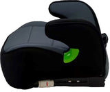 Osann Junior Isofix Gurtfix i-Size Kindersitzerhöhung 126–150 cm – ergonomisch, mit/ohne Isofix nutzbar, Gurtfix-System, R129 – Nero