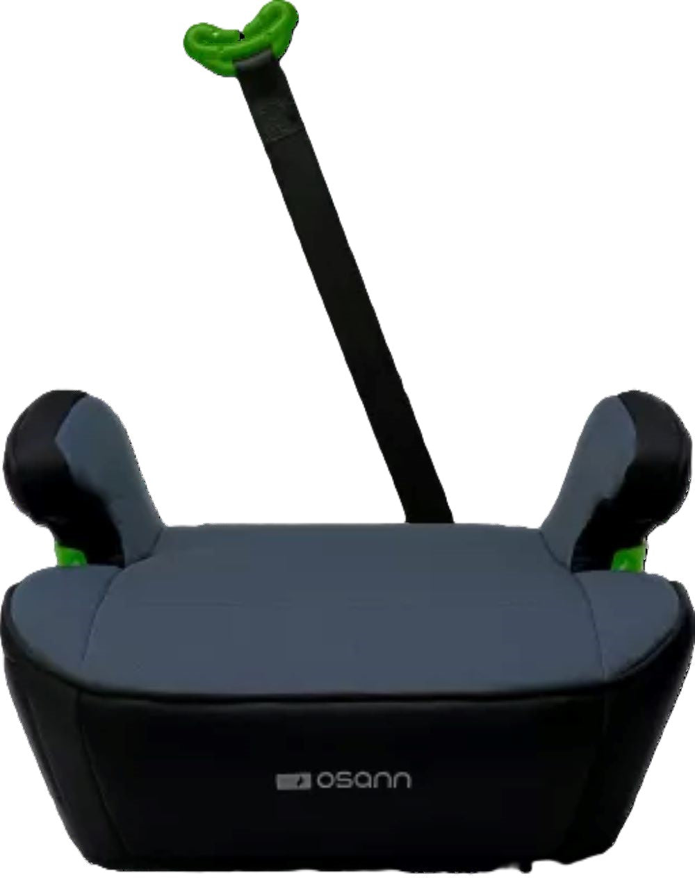 Osann Junior Isofix Gurtfix i-Size Kindersitzerhöhung 126–150 cm – ergonomisch, mit/ohne Isofix nutzbar, Gurtfix-System, R129 – Nero