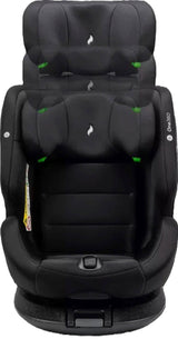 Osann One360 Kindersitz 40–150 cm – drehbarer Reboarder mit Isofix & Top-Tether, i-Size Autositz, All Black