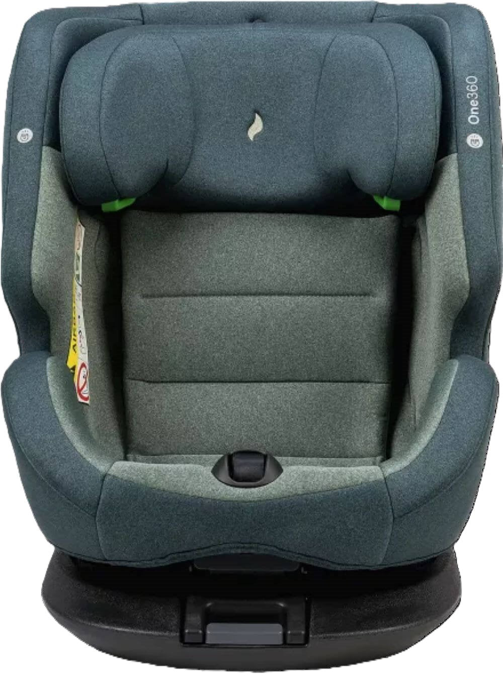 Osann ONE360° Kindersitz 40–150 cm – 360° drehbar, i-Size R129, Isofix & Top-Tether, Reboarder & vorwärtsgerichtet, 14-fach verstellbar – Universe Green