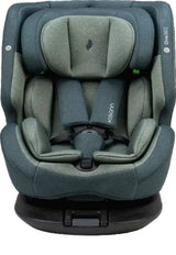Osann ONE360° Kindersitz 40–150 cm – 360° drehbar, i-Size R129, Isofix & Top-Tether, Reboarder & vorwärtsgerichtet, 14-fach verstellbar – Universe Green