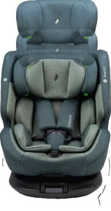 Osann ONE360° Kindersitz 40–150 cm – 360° drehbar, i-Size R129, Isofix & Top-Tether, Reboarder & vorwärtsgerichtet, 14-fach verstellbar – Universe Green